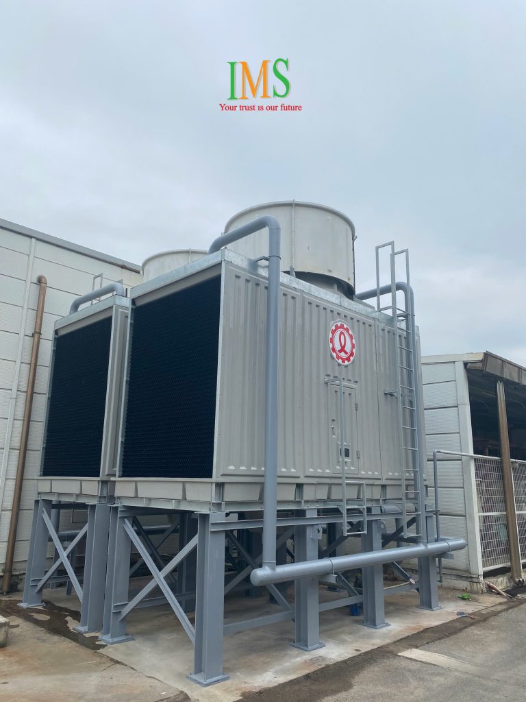 bộ làm mềm nước cho tháp giải nhiệt